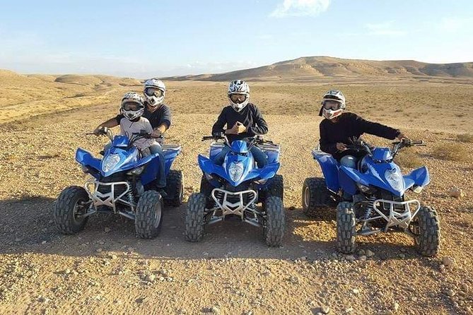 Quad Biking In The Rocky Desert of Agafay - Helmets, dust glasses, and a training session before you go