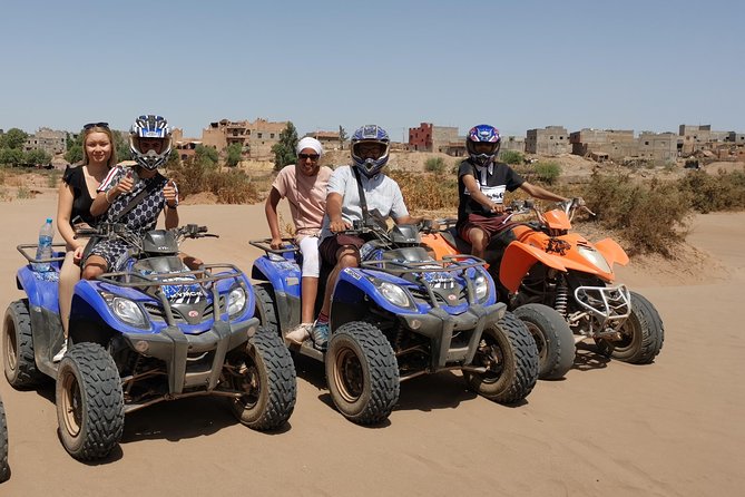 Quad, camel and dinner with show in the desert of Agafay - Safety: how to stay comfortable and confident on quads