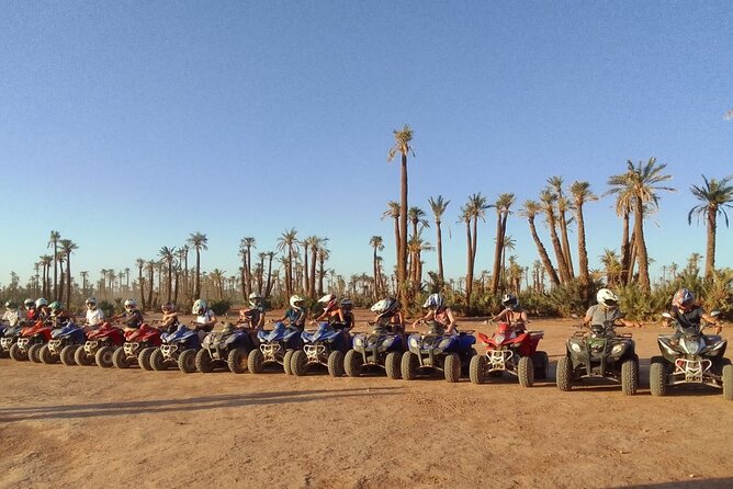 Quad ride at the desert of the Palmeraie of Marrakech - Clothing, shoes, and comfort tips that prevent day-ruiners