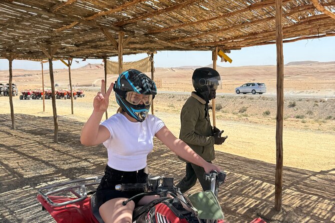 Quad ride in Agafay with lunch and swimming pool access - Tea and Snacks Stop: The Midday Reset You’ll Appreciate