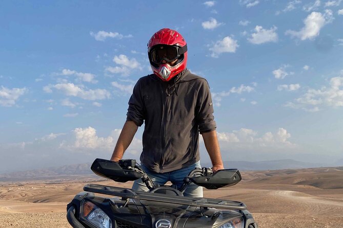 Quad ride in the Agafay Desert in Marrakech - Tea Break in the Desert: Moroccan Cakes and the Sunset Pause