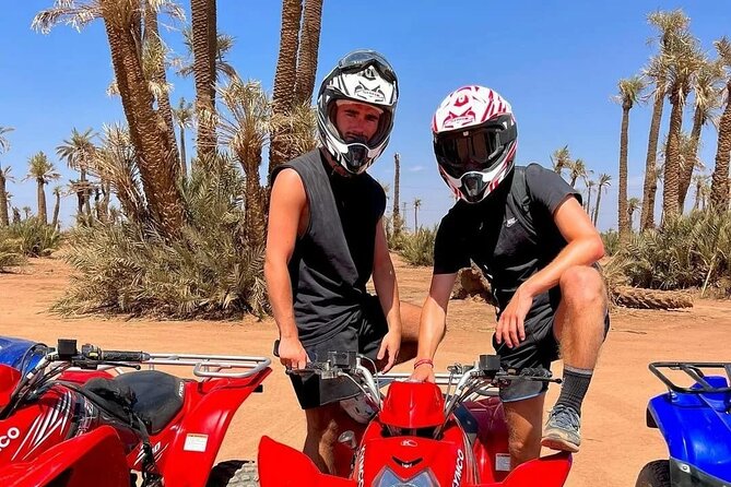 Quad ride in the Palmeraie Marrakech - Photo stops and WhatsApp delivery: how to get the best shots