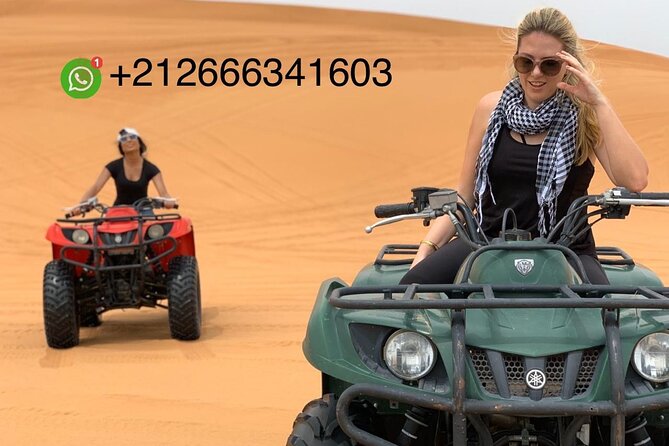 Quad Riding in Sand Dunes Merzouga Erg Chebbi Desert - Key things to know before you go