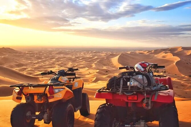 Quad Riding in Sand Dunes Merzouga Erg Chebbi Desert - Practical tips that keep the ride smooth