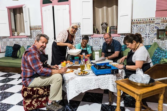 Rabat Family Cooking Class - Hospitality details: beverages, tea/coffee, snacks, and the meal at the table