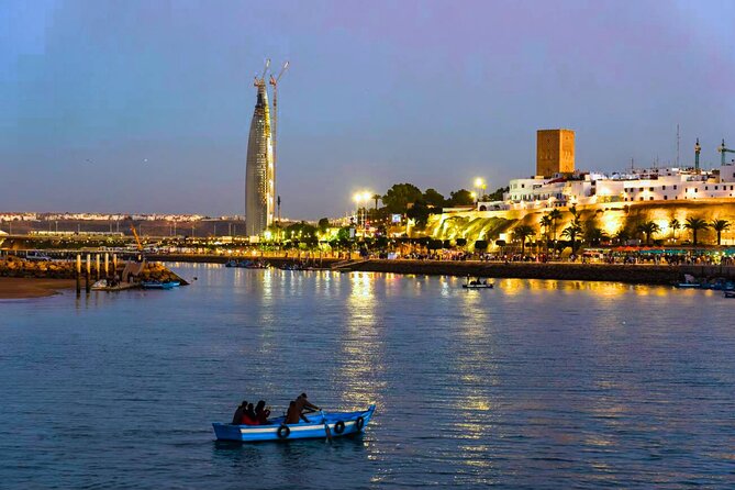 Rabat: Night Tour with traditional Moroccan Dinner - Hassan II Tower: the famous minaret that stays unfinished