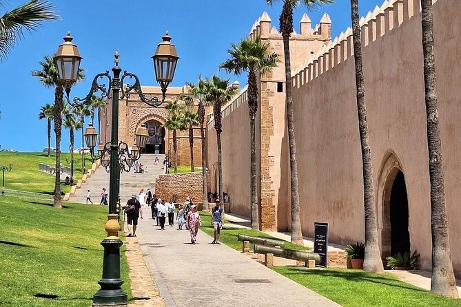 Rabat tour ;Small Group Guided Walking tour in the City of Light - Getting your bearings at Hassan Tower