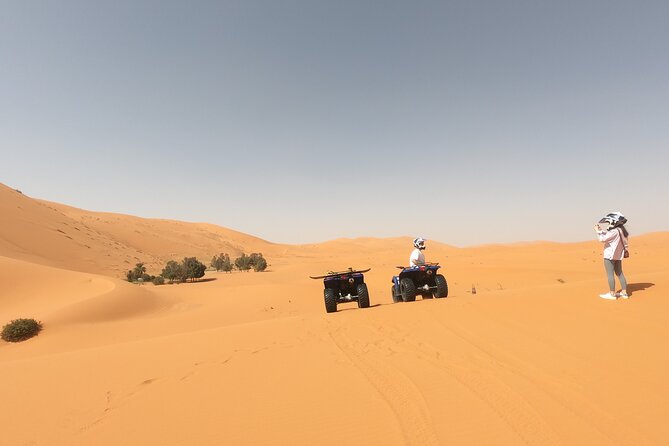 Sahara ATV Quad & buggy in Merzouga Desert & Sandboarding - Hassilabied meeting point: how pickup and transport really work