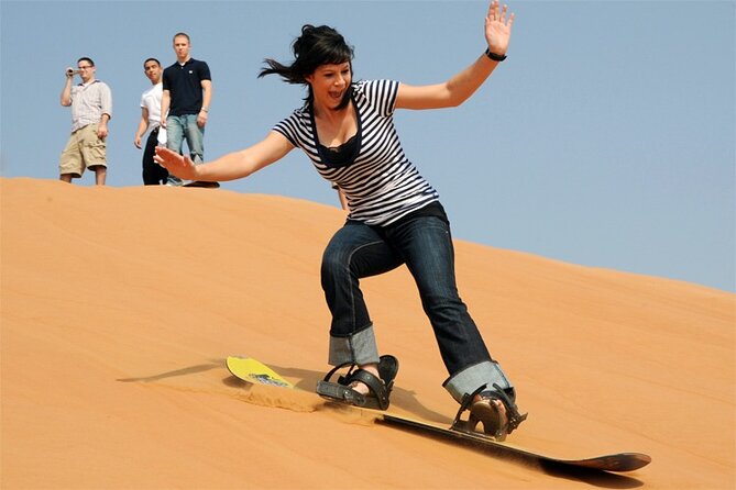 Sandboarding guided experience from Agadir&Taghazout - Choosing your runs: small hills, steeper dunes, and time to practice