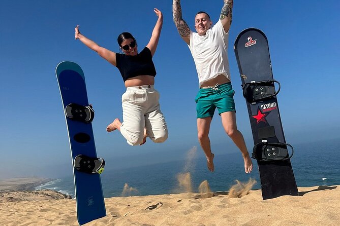 Sandboarding with Panoramic Views of the ocean and Agadir Desert - Key things to know before you go