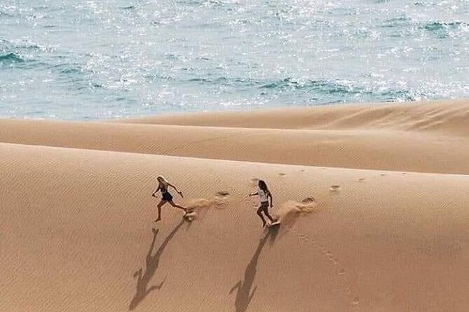 Sandboarding with Panoramic Views of the ocean and Agadir Desert - The ride itself: Tamri dunes, dune climbs, and big visual payoff
