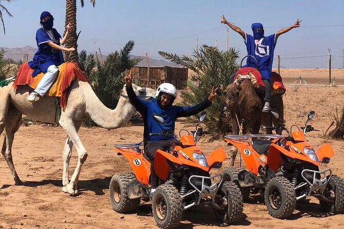 Sensational quad and camel ride in the palm grove - Price and time: is $45.36 good value for what you get?