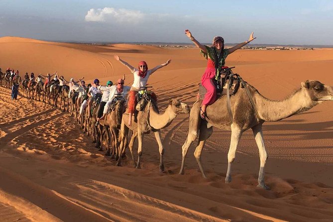 shared group Fez To Fez via Merzouga Desert Tour 2 Days/ 1 Night - Quick highlights