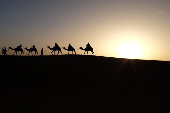 Shared Marrakech Desert Tour with Luxury camp - Day Three Sunrise on Erg Chebbi Then Back to Marrakech