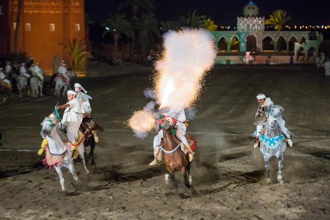 Skip The Line At Chez Ali Marrakech Fantasia Show - Palm grove arrival: getting to your caidal-tent table fast