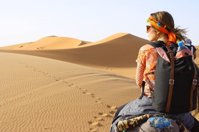 Small Group 3-Days Fez to Marrakech Desert Tour - Arrival in Merzouga: tea at the hotel, then camel trekking at Erg Chebbi