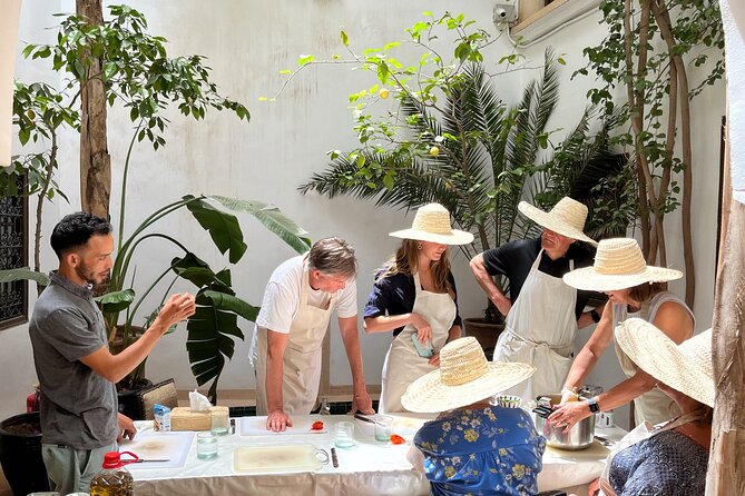 Small-Group Cooking Class Experience in a Marrakech Riad - The guides: Karima and Hassan (plus Humza)
