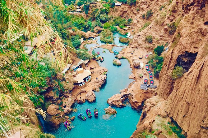Small Group Full Day Trip To Ouzoud Waterfalls A day with the BerBers - Stop Two at Ouzoud: The Hike, Boat Area, and Those Perfect Monkey Moments