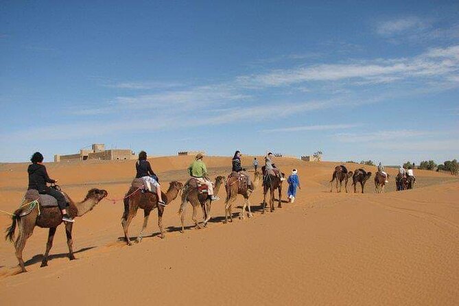 Standard trip in 1 night / 2 days from fez to merzouga - marrakech or back with same transportation fez - Midelt: apple-country timing for lunch and stretching