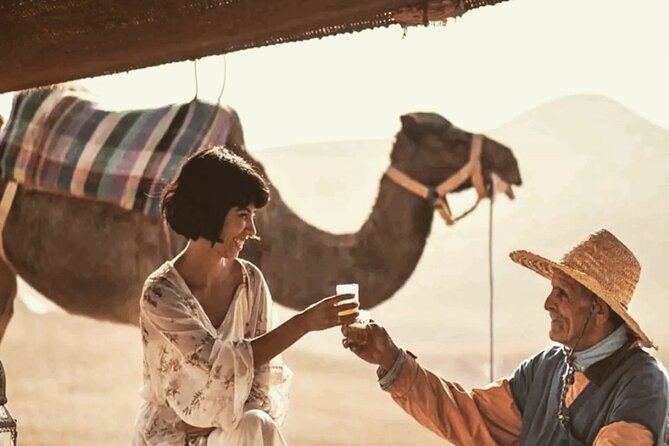 Stargazing and camel ride in the agafay desert - High Atlas Mountain views in the desert: what makes Agafay special