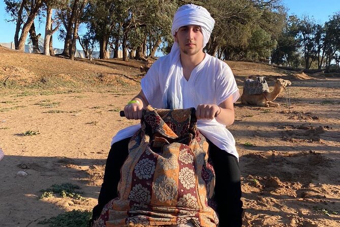 Sunset Camel Ride in Agadir with Dinner in Habitant House - Price and value: $29.04 for two hours and dinner