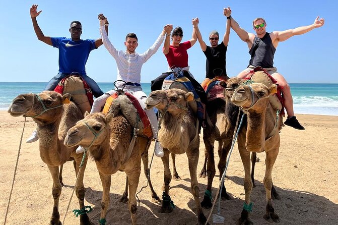 Sunset Camel Ride on Achakkar Beach including Traditional Dinner - The drive toward Achakkar: coast views before you hit the sand