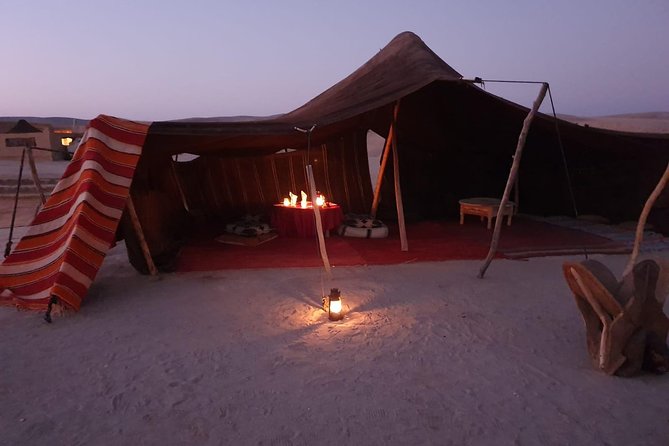 Sunset Camel Ride Quad Tour In Agafay Desert With Dinner - Traditional Clothes, Camel Photos, And A Nomad-Style Warm-Up
