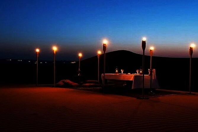 Sunset Dinner in Marrakech Desert with Quad bike - Desert Camp Dinner: Tagines, Couscous, and the Show