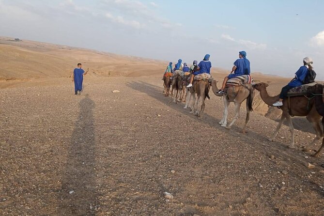 Sunset in Agafay: Dinner, Camel, Quad-Book Adventure with Viator - The 1-hour desert walk and tea break: why the pacing works