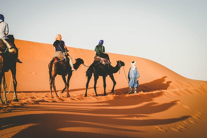 Sunset in Merzouga Sahara Desert & Camel Ride Erg Chebbi Dunes - Return to Merzouga and the Optional Gardens Stop