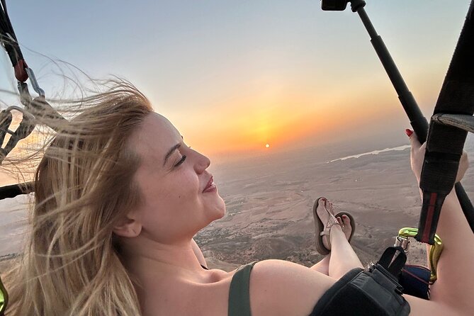 Sunset Paragliding in Agafay – Tandem Flight from Marrakech” - The tandem flight: wind, timing, and that “quiet wow” moment