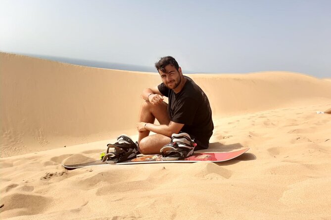 SUNSET Sandbording in AGADIR - Leaving the Beach Behind: The Sand Ladder Moment