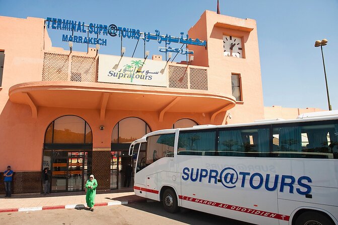 Supratours Marrakech to Agadir Moroccan Bus tickets - The midway stop: coffee/toilet break that keeps you on schedule