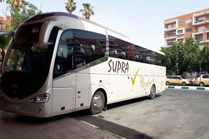 Supratours Marrakech to Essaouira Moroccan Bus Tickets - Supratours Marrakech to Essaouira: the quick, practical value