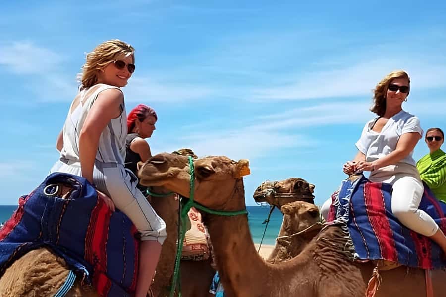 Tangier: Full-Day Private Sightseeing Tour with Camel Ride - Cap Spartel: lighthouse views and the seas meeting point