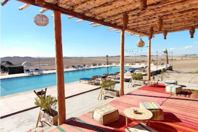 The Agafay Desert : Quad Bike & Pool With Lunch - Lunch in the Desert: Simple Moroccan Comfort That Actually Fills You