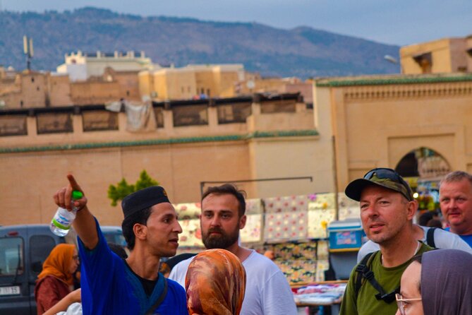 Tour guide in the old city of Fez - Al-Attarine Madrasa and Souk Attarine: perfume trade meets Marinid architecture