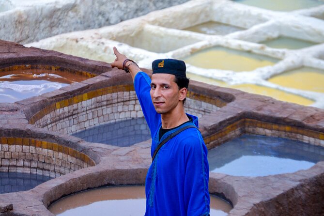 Tour guide in the old city of Fez - Dar el Makhzen gates: Morocco’s royal doors you can view, not enter