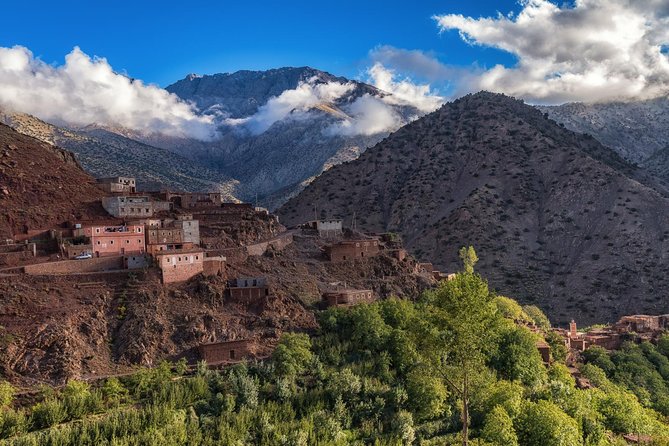 Trekking and Hiking in Morocco 2 Day trek in Atlas Mountains Berber villages - Setting off from Marrakech: pickup, the Imlil drive, and first altitude