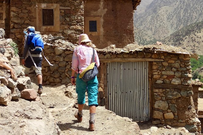 Trekking and Hiking in Morocco 2 Day trek in Atlas Mountains Berber villages - Azzaden Valley to Tizi Oussem: juniper shade and real village evenings