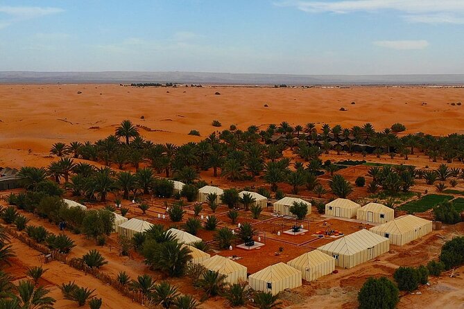 Unique Experience 3 Days Tour from Marrakech to Fes via Desert - Erg Chebbi: camel ride + Berber camp under the stars