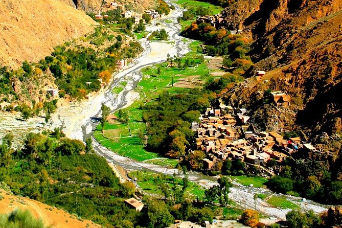 Valleys & Berber villages Atlas Mountains-sightseeing Day Trip With Camel Riding - Moulay Brahim camel riding: classic Atlas fun, planned into the day