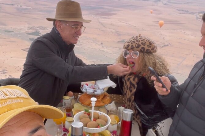 Viator Exclusive: Private Sunrise Balloon Ride with Royal Breakfast on Board - Landing and breakfast on the Berber side