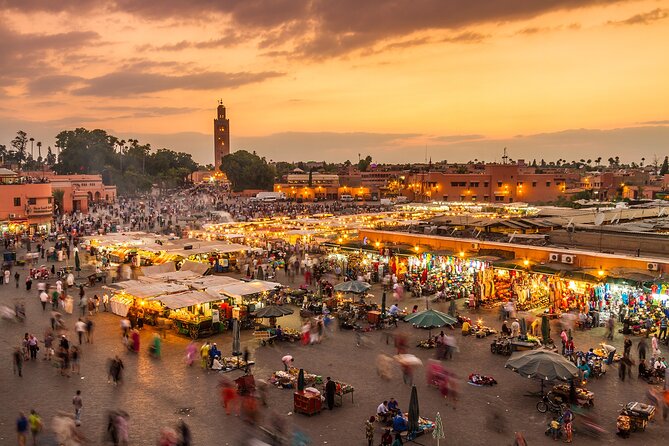Walking Tour in Marrakech Medina by Night - Stop 1: Jemaa el-Fnaa after dark, when performers take over