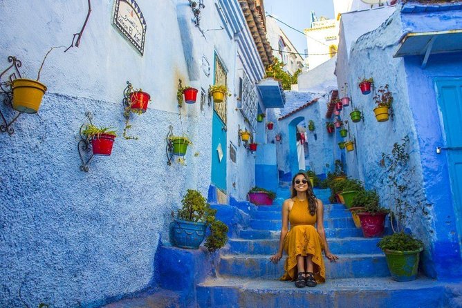 Walking Tour of Chefchaouen, the "Blue City" of Morocco - Full Day Tour - Fez to Chefchaouen: AC Ride, Rif Mountains Views, and Photo Stops