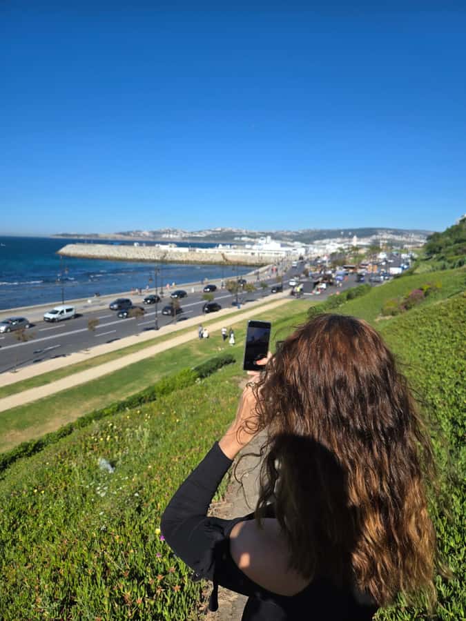 Wander the Wonders of Tangier: A Medina and Kasbah Journey - Tangier’s Kasbah: panoramic views toward the harbor and Spain