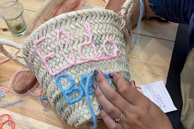 Workshop to Personalize your Basket in the Medina of Marrakech - What happens during the 2 hours: the flow that turns you into a maker